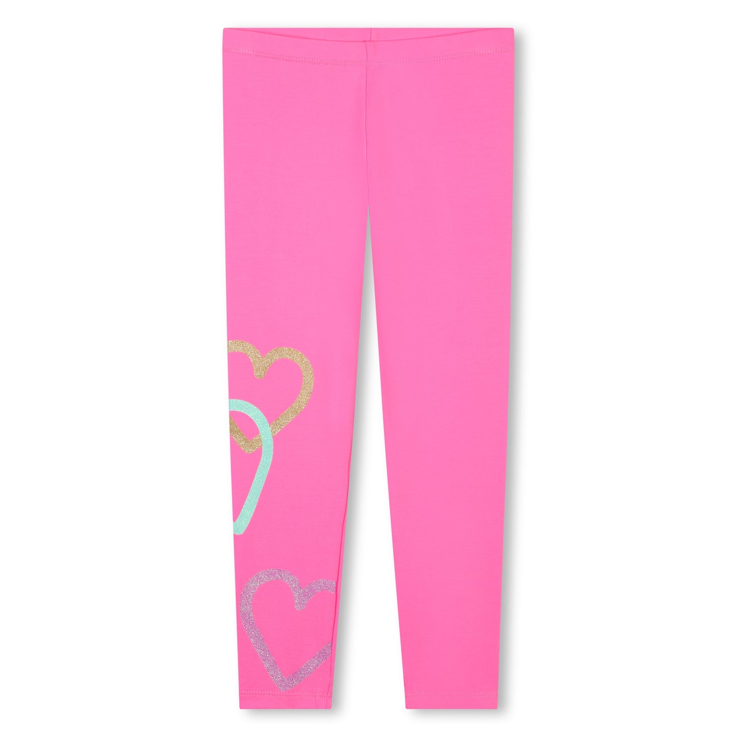 BILLIEBLUSH GIRLS LEGGINGS U20443 SPARKLE HEART PRINTED DETAIL 6 & 8YRS ONLY  SALE